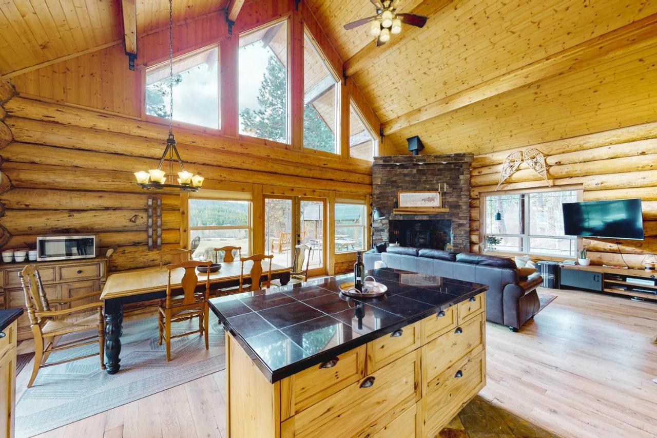 Ponderosa Log Cabin Villa Cle Elum Ngoại thất bức ảnh