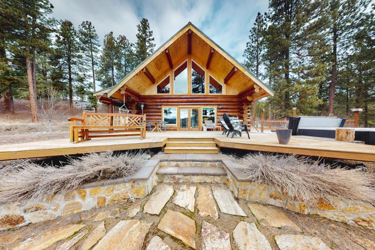 Ponderosa Log Cabin Villa Cle Elum Ngoại thất bức ảnh