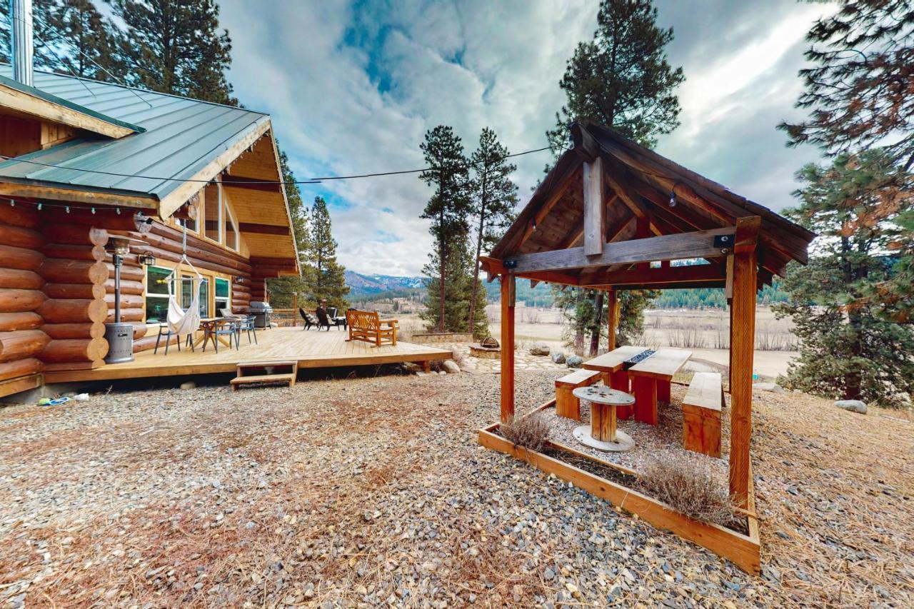 Ponderosa Log Cabin Villa Cle Elum Ngoại thất bức ảnh