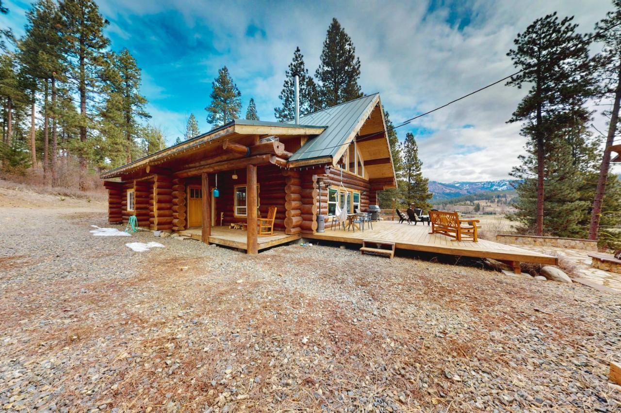 Ponderosa Log Cabin Villa Cle Elum Ngoại thất bức ảnh